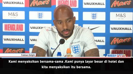 Skuat Inggris Menonton Bersama 'Sang Penomenal' Ronaldo - Delph