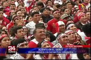 Estadio Nacional: hinchas vibraron con partido entre Perú y Dinamarca