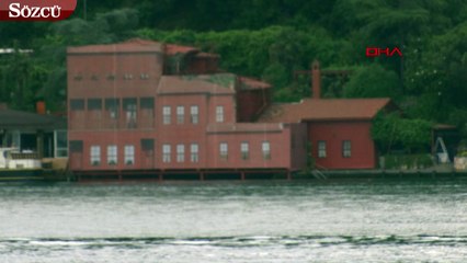 Geminin çarptığı yalıya fotoğraflı kamuflaj