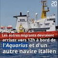 «Aquarius»: Après une semaine d'errance, les migrants arrivent en Espagne