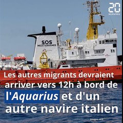 «Aquarius»: Après une semaine d'errance, les migrants arrivent en Espagne