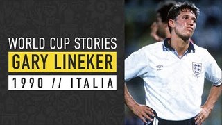 Gary Lineker | England vs Germany | Italia 90 | World Cup | SPORF