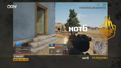 [Highlights] Match3 Round2 - 2018 HOT6 PSS 시즌2 프로투어(배틀그라운드)