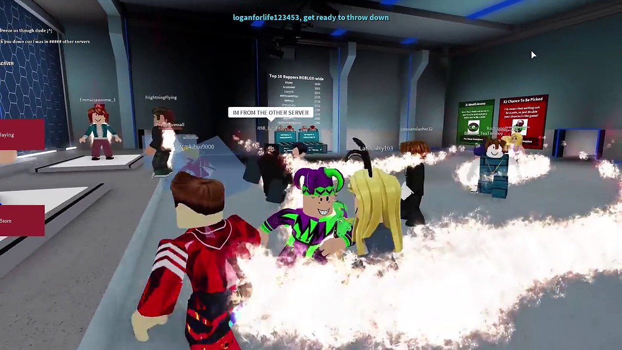 Wack Rappers In Roblox Rap Battles Dailymotion Video - roblox rap videos rap battles