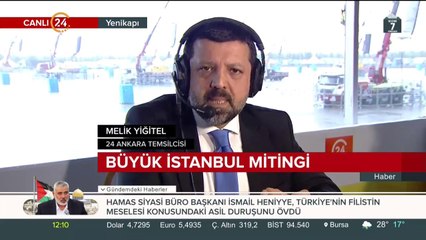 "Büyük İstanbul Mitingi" özel yayını başladı