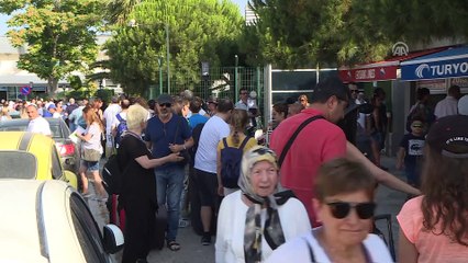 Ege Rivierası'nda turizm yoğunluğu - İZMİR