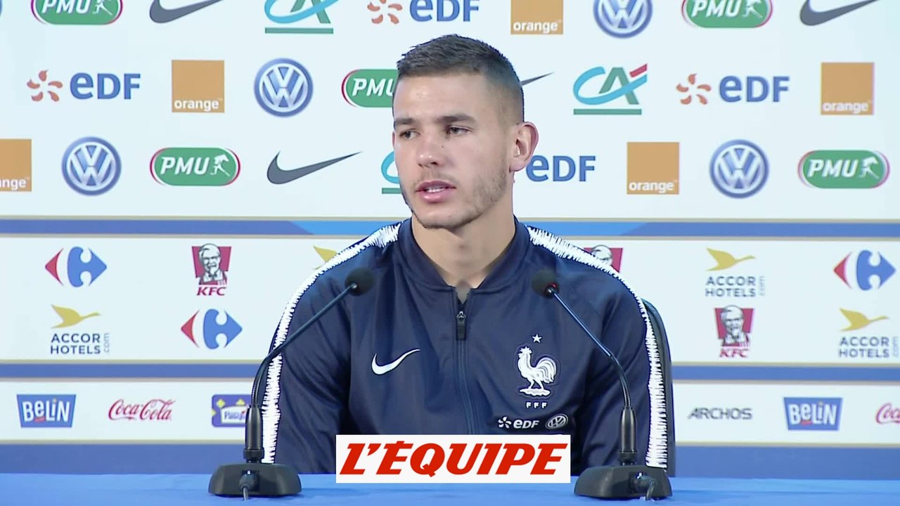 Hernandez «Quand Giroud n'est pas là, on le sent» - Foot - CM - Bleus