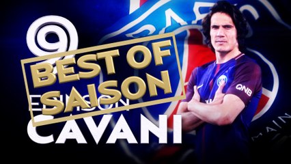 Best of de la saison  : Edinson Cavani
