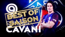 Best of de la saison  : Edinson Cavani