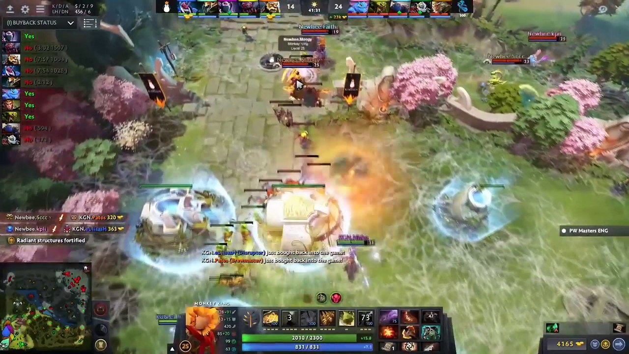 NEWBEE vs KINGUIN - Winners Semi-Final - Perfect World Masters