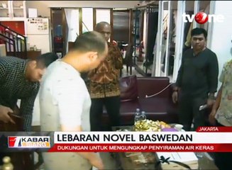 Novel Baswedan Gelar Open House