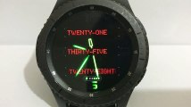 ANIMATED SCROLLING TEXT 12 WATCH FACE