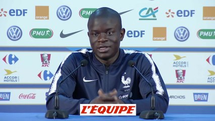Kanté «Antoine a été décisif, c'est ce que l'on retient» - Foot - CM 2018 - Bleus