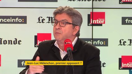 Jean-Luc Mélenchon : "Je vous ai donné la preuve que j'étais capable de regarder en face une déconvenue"