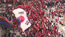 거리로 나와 “대~한민국”…전국 대규모 응원전