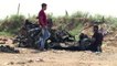 الجيش الإسرائيلي يستهدف مطلقي بالونات حارقة من قطاع غزة