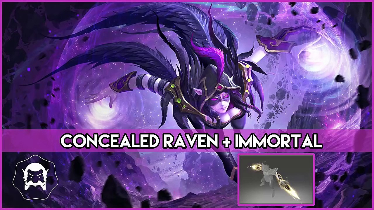 Templar Assassin - Concealed Raven + Immortal