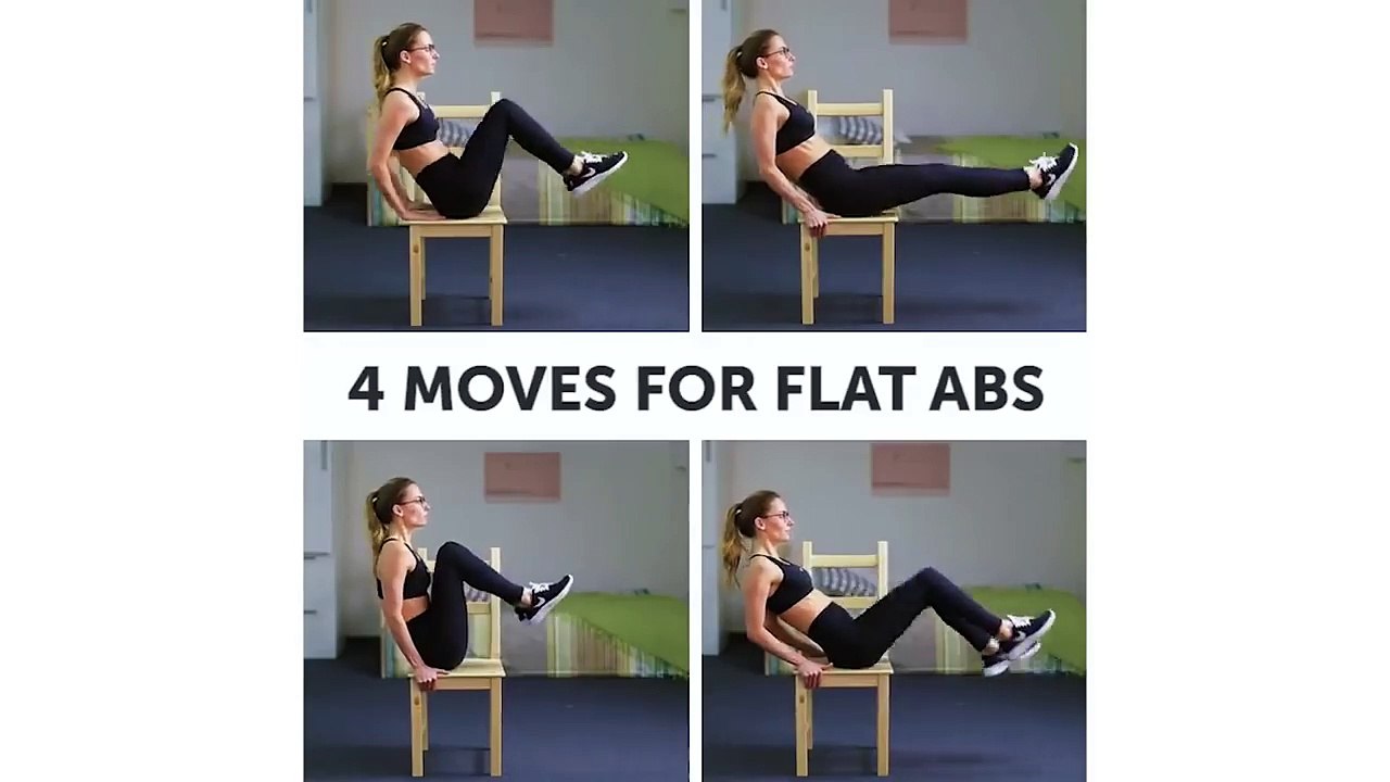30 EXERCISES FOR A FLAT BELLy... amazing effect