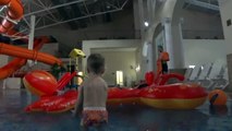 Bad Baby Ночь в Закрытом Аквапарке (24 Часа Челлендж) Kids Overnight in Aquapark 24 Hour Challenge