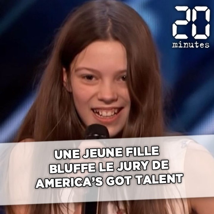 Une jeune fille fait sensation et bluffe le jury du concours America's got Talent