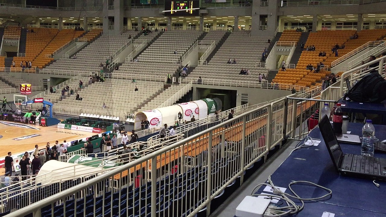 Στο ΟΑΚΑ ο Γιάννης Αντετοκούνμπο για τον πέμπτο τελικό