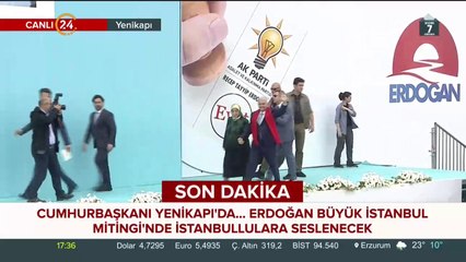 Başbakan Yıldırım Yenikapı'da