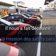 On a fait un tour en safety car au Mans.