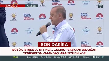 AK Parti Büyük İstanbul Mitingi