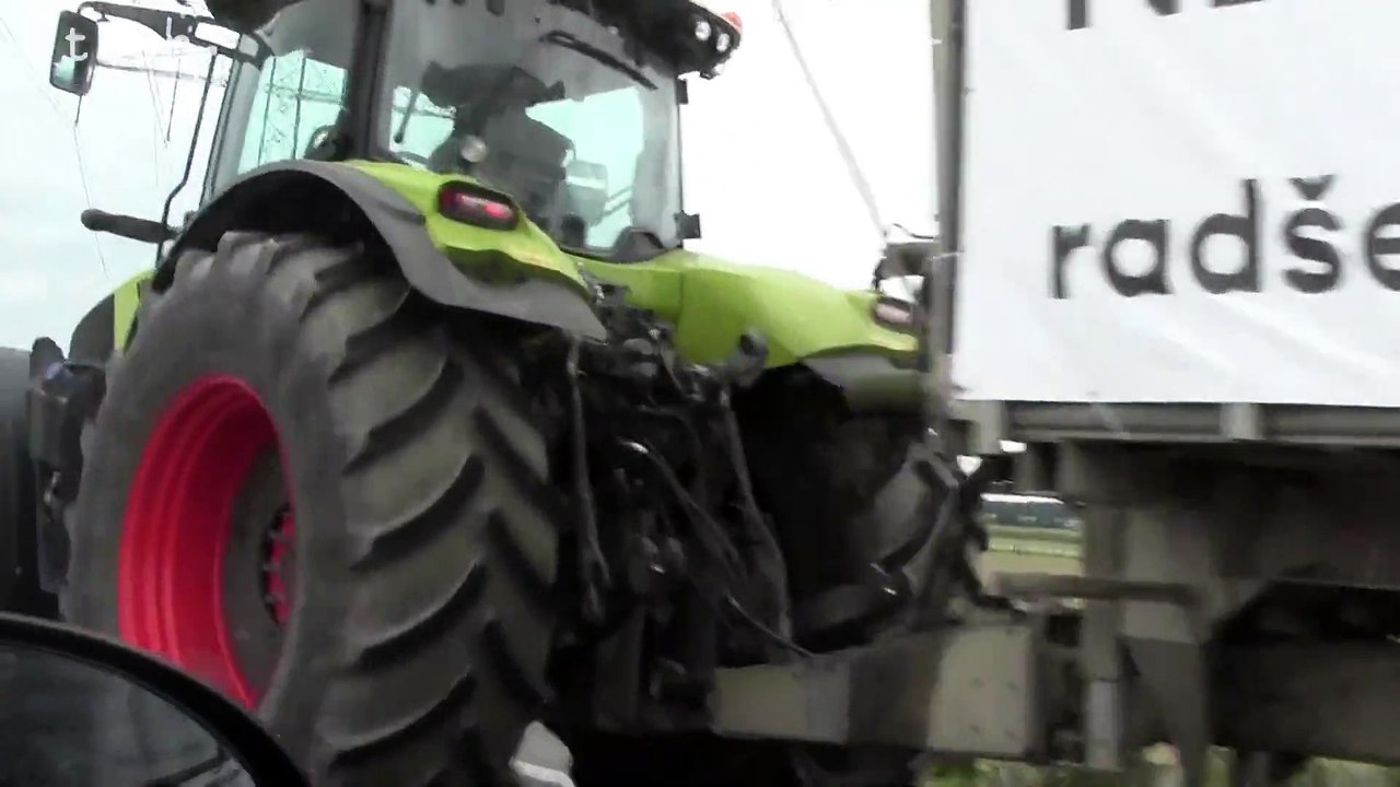 Protestná jazda farmárov z Michaloviec do Bratislavy