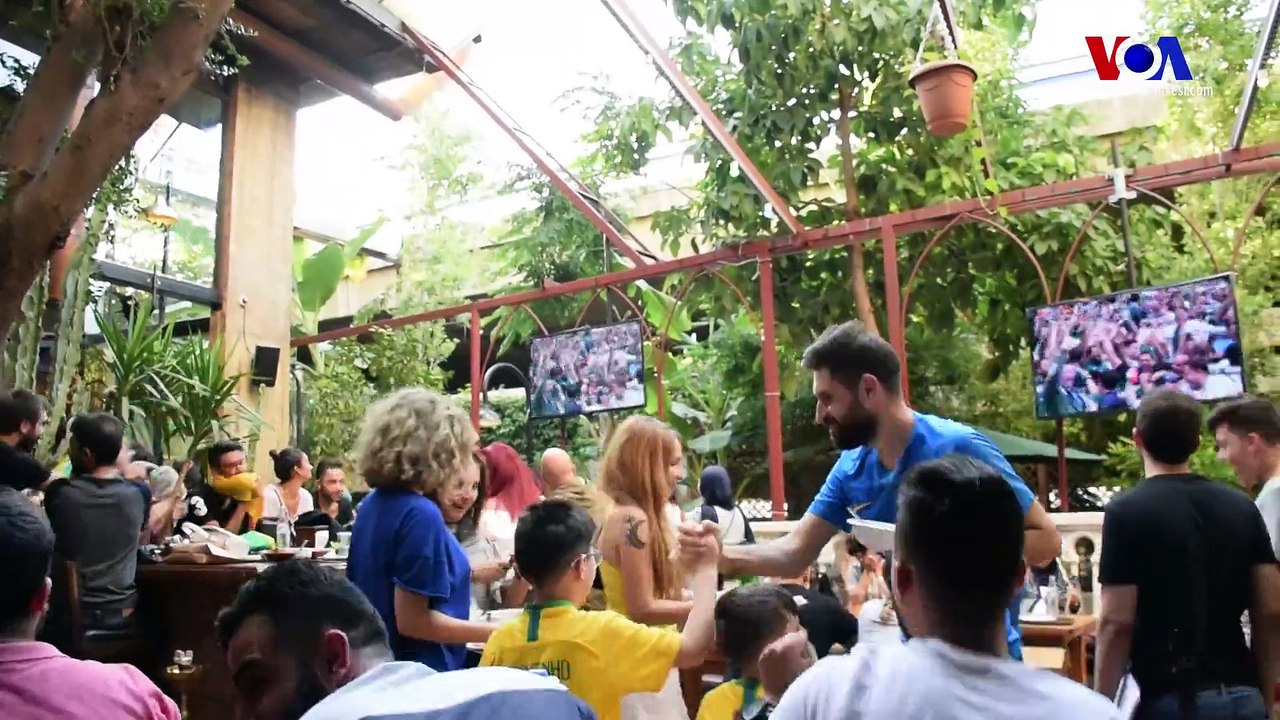 Beyrut'ta Dünya Kupası Heyecanı