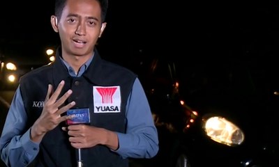 Minggu (17/6) Malam, Kawasan Gentong Terpantau Padat
