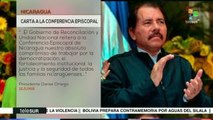 Nicaragua: Ortega agradece a Conferencia Episcopal papel en diálogo