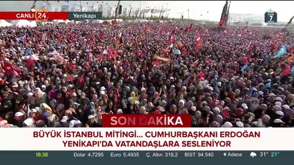 AK Parti Büyük İstanbul Mitingi