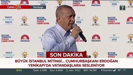 AK Parti Büyük İstanbul Mitingi