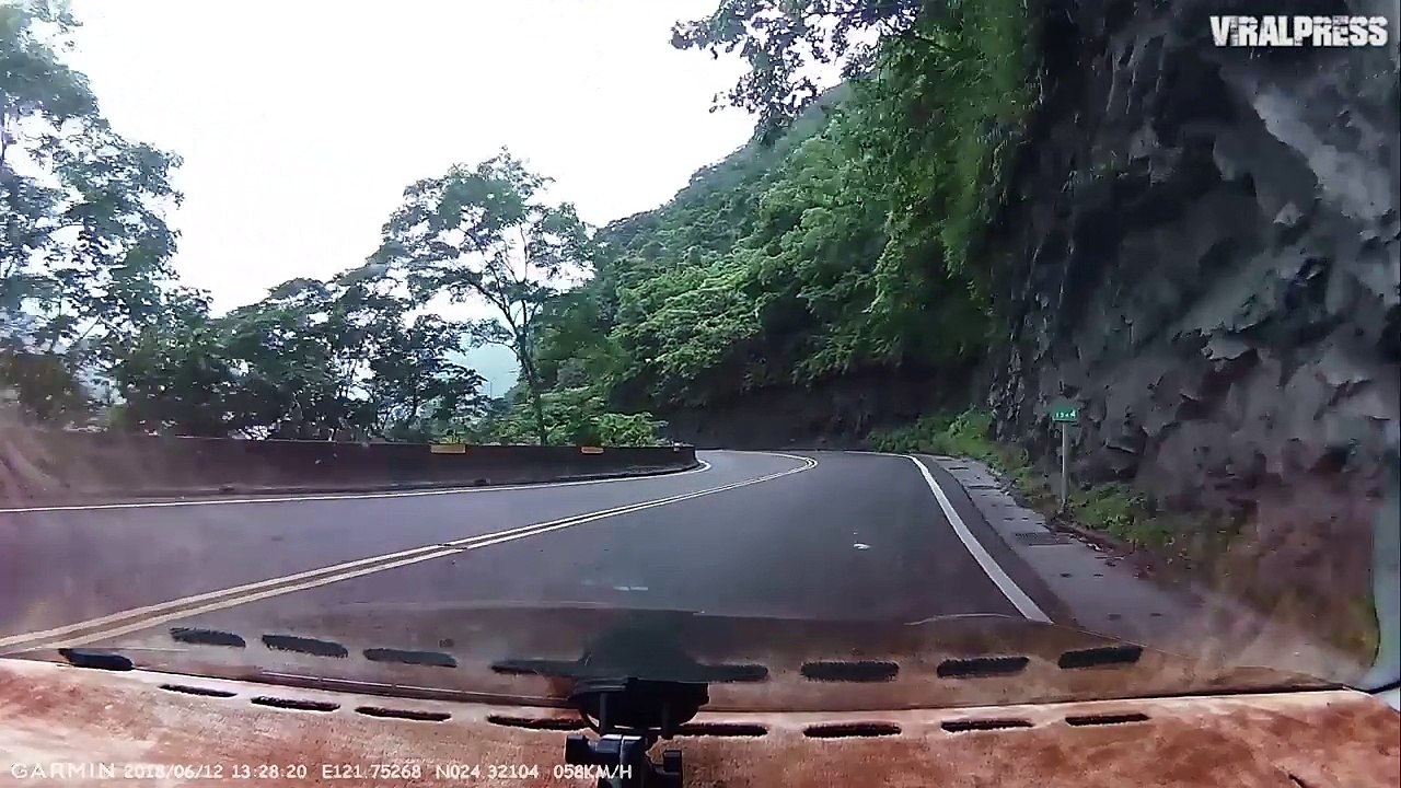 Overtaking On Mountain Road