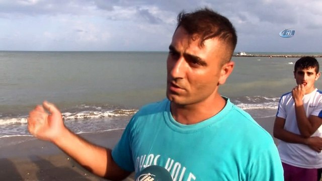 - Akrabalarıyla serinlemek için denize giren bir kişi kayboldu