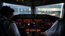 PIA Pakistan International Airlines London to Karachi from B777 flight deck