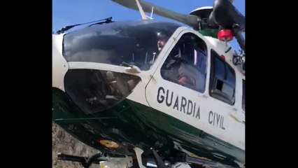 Rescate de un pamplonés en Huesca