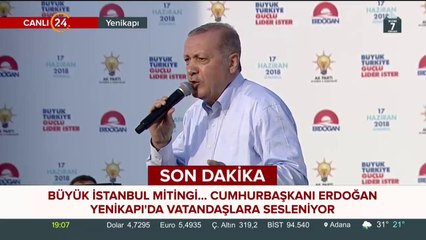 AK Parti Büyük İstanbul Mitingi