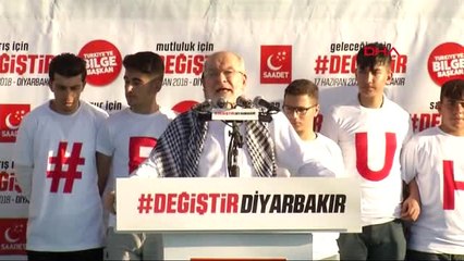 Diyarbakır Cumhurbaşkanı Adayı Temel Karamollaoğlu Diyarbakır'da Konuştu 4