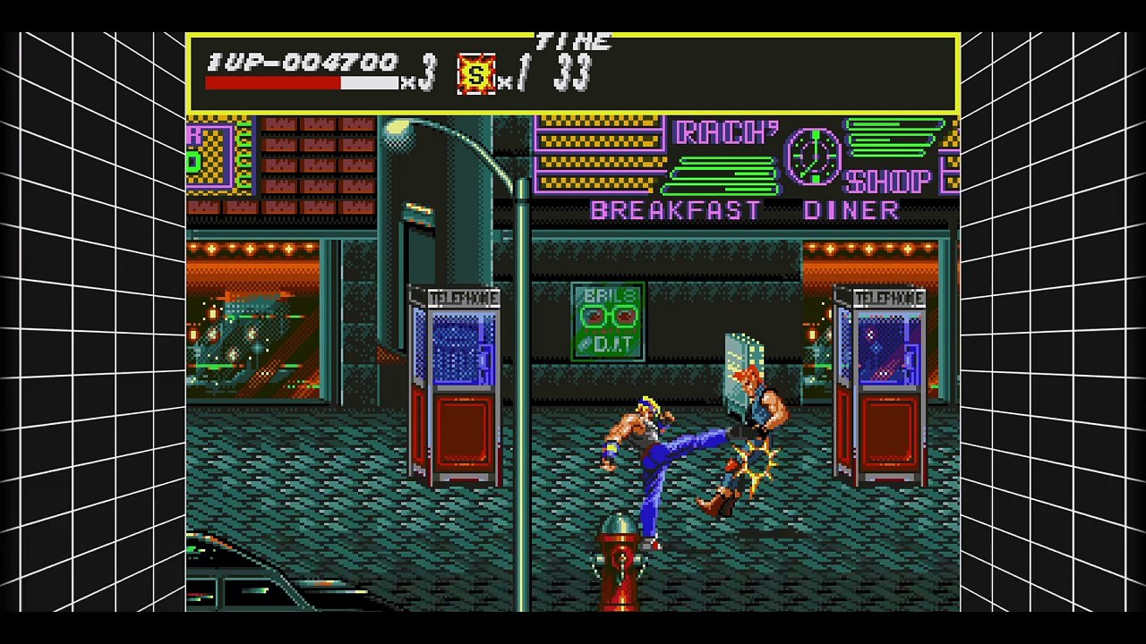 SEGA Genesis Classics Streets Of Rage Axel Gameplay 1