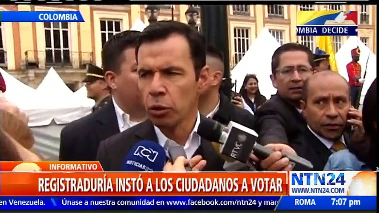 Colombia elige a su próximo presidente en segunda vuelta