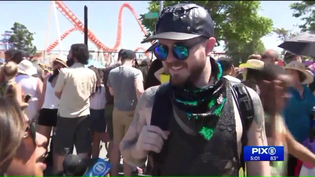 36th Annual Mermaid Parade Dazzles Crowds in Coney Island
