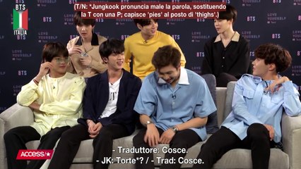 [SUB ITA] 180517 BTS On Their Favorite Body Parts & Their Fan-Organized Purple Ribbon Army | Access