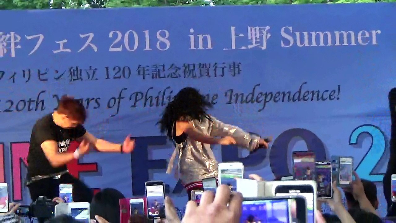 【2018/6/17】Maja Salvador in Philippine EXPO 2018＠UENO PARK , TOKYO