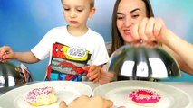 Обычная Еда против Мармелада - Челлендж! Мама ПЛАЧЕТ! Real Food vs Gummy Food - Candy Challenge