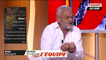 Rouyer «Neymar doit muscler son jeu» - Foot - CM 2018 - BRE