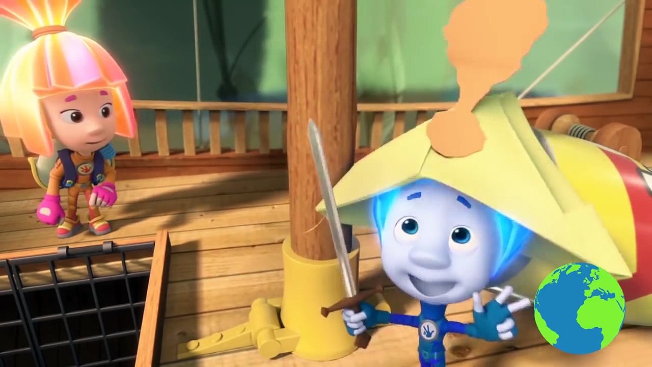 Фиксики - «Кораблик - вокруг света!» Фиксики на разных языках 03 01 2016