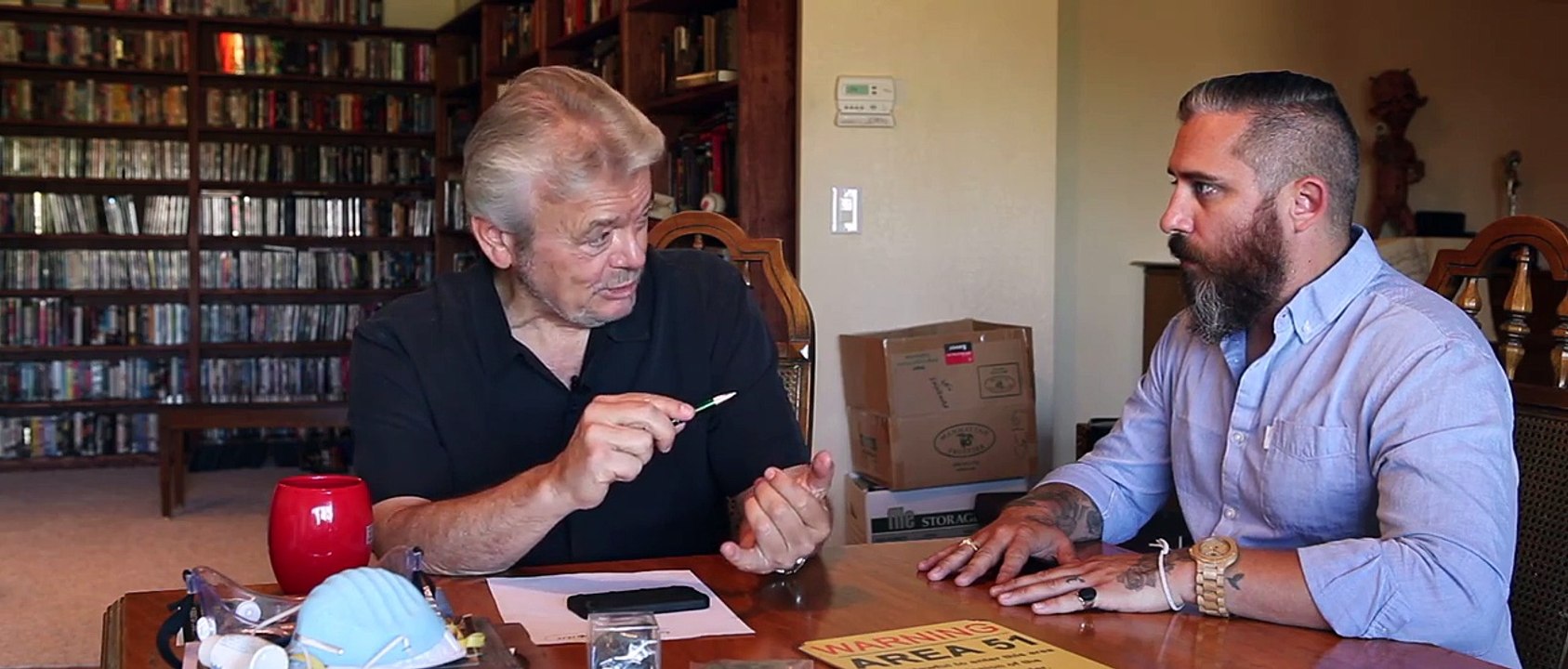 Area 51 / Site 4 : Investigation with George Knapp and Jeremy Corbell