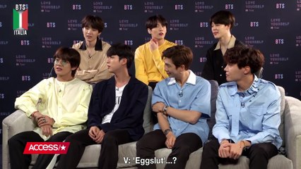 [SUB ITA] 180518 BTS Reveals If They're Dating Anyone & Share Their Fave Things About Each Other | Access